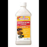 SANITERPEN  DK CHOC 1L- Insecticide - 1L - élimine les insectes volants et rampants de l'habitat des animaux