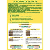 Engrais Verts - BHS - Moutarde Blanche 500g | 100 m˛ | Améliore et désinfecte les sols pour une meilleure fertilité.