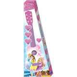 Lexibook, Disney Princesse, Ma premiere Guitare pour Enfant, 6 Cordes en Nylon, 53 cm, Guide Inclus, Des 3 ans