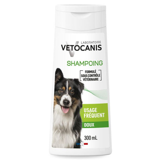Shampoing chien - VETOCANIS - 300 ml - Hydratant, doux, sans irritation, usage régulier