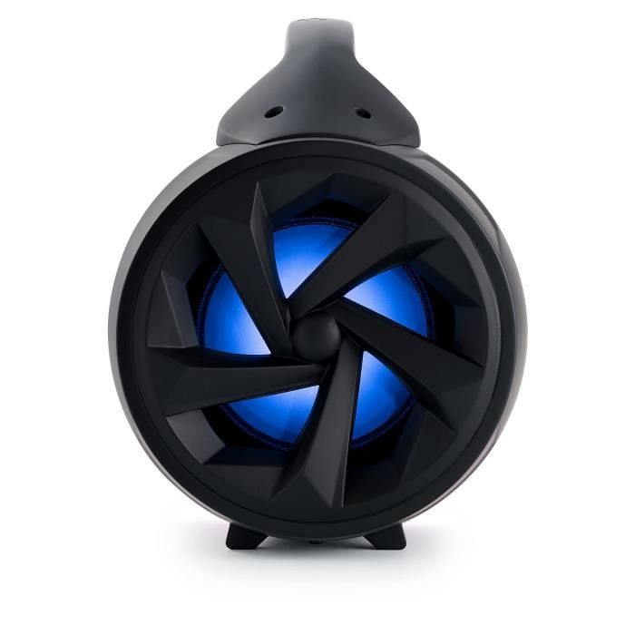 Enceinte sans fil BIGBEN PARTYBTPRO - Bluetooth - USB - Micro SD - AUX-IN - 38cm - 75W - Avec micro filaire