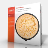 Crepiere LIVOO DOP196 30cm 1000W - Noir