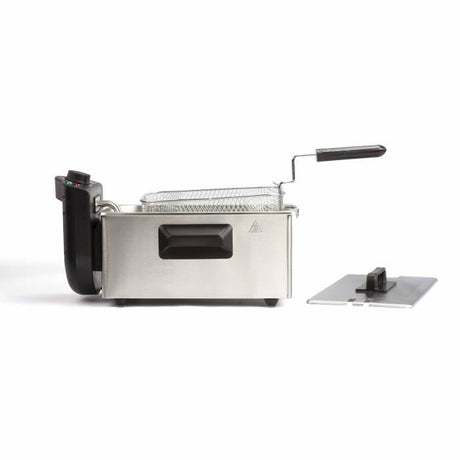 Friteuse 3 L - LIVOO - DOC216 - 2000W - 3L - Cuve amovible en acier inoxydable - Panier a friture amovible - Thermostat réglable