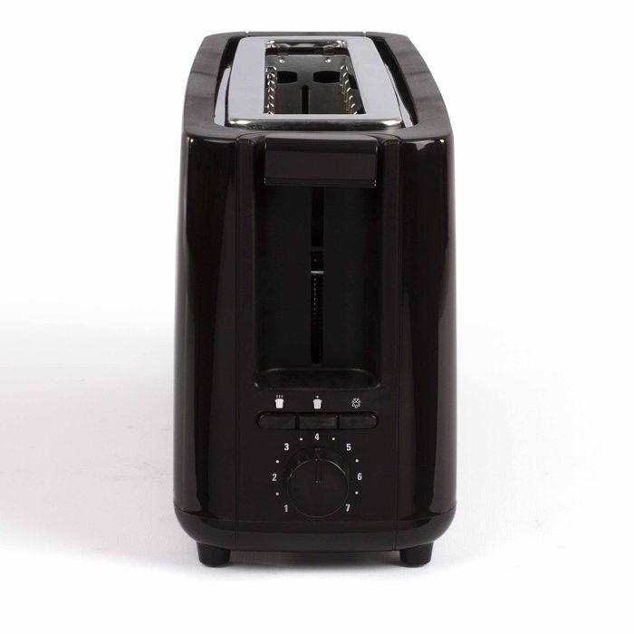 Grille-pain fente longue - LIVOO - DOD168N - 900 W - Thermostat réglable : 7 niveaux - Noir