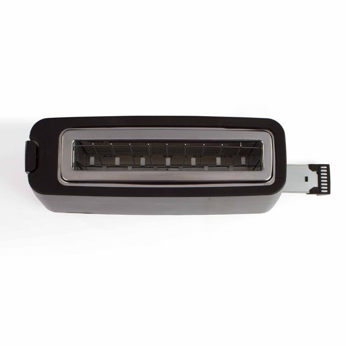 Grille-pain fente longue - LIVOO - DOD168N - 900 W - Thermostat réglable : 7 niveaux - Noir