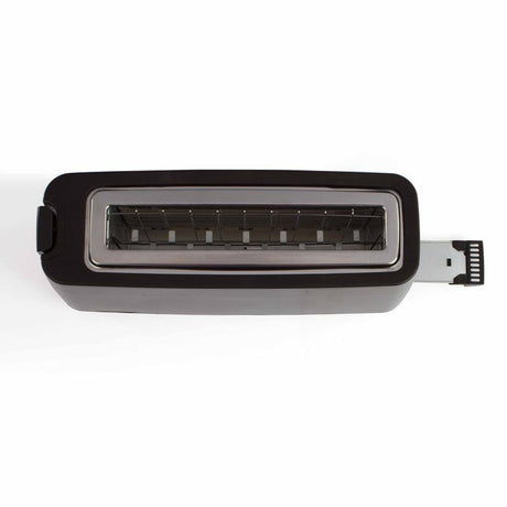 Grille-pain fente longue - LIVOO - DOD168N - 900 W - Thermostat réglable : 7 niveaux - Noir