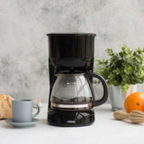 Cafetiere électrique - LIVOO - DOD183N - 600 W - 750 ml - 6 tasses - Noir