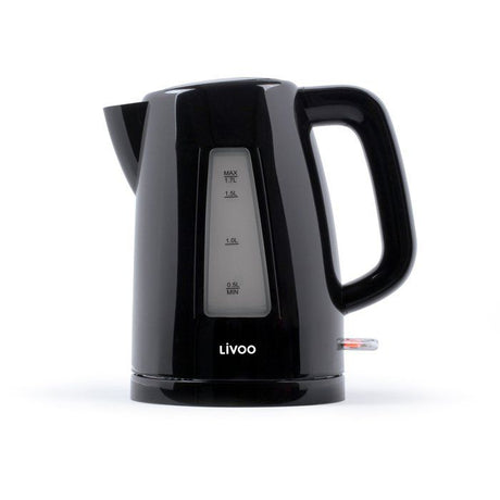 Bouilloire - LIVOO - DOD184N - 2200 W - 1,7 L - Socle 360° - Noir