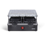 Appareil a raclette - LIVOO - DOC242 - 4 personnes - 600 W - Plateau amobible en granit