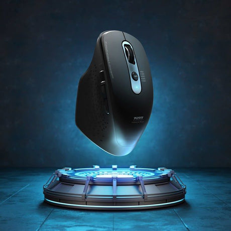 Souris sans fil - PORT DESIGNS - Bluetooth Office Executive rechargeable - 7 boutons - 3200 dpi