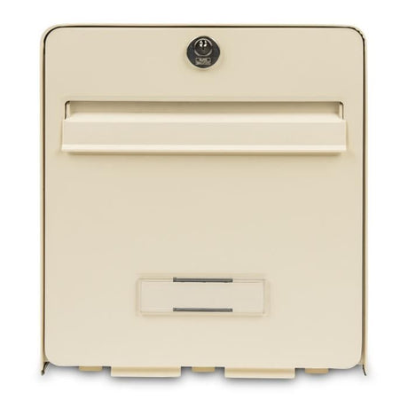 Boîte aux lettres - BURG WACHTER - Favor - Acier galvanisé - 1 porte - Beige