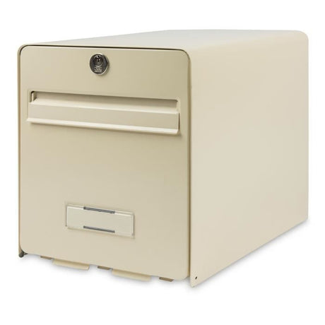 Boîte aux lettres - BURG WACHTER - Favor - Acier galvanisé - 1 porte - Beige