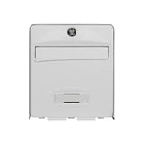 BURG WACHTER BoÓte aux lettres Balthazar en acier galvanisÈ - 1 porte - Blanc