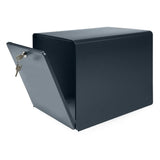 BURG WACHTER BoÓte aux lettres BalnÈaire en acier galvanisÈ - 2 portes - Gris anthracite