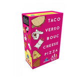 Jeu de société - Blue Orange - Taco Verso Bouc Cheese Pizza - Age 8 ans - Durée 10 min - Jeu d'ambiance