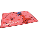 Tapis - FUN HOUSE - Ladibug Miraculous - 120 x 80 cm - Multicolore - Lavable en surface