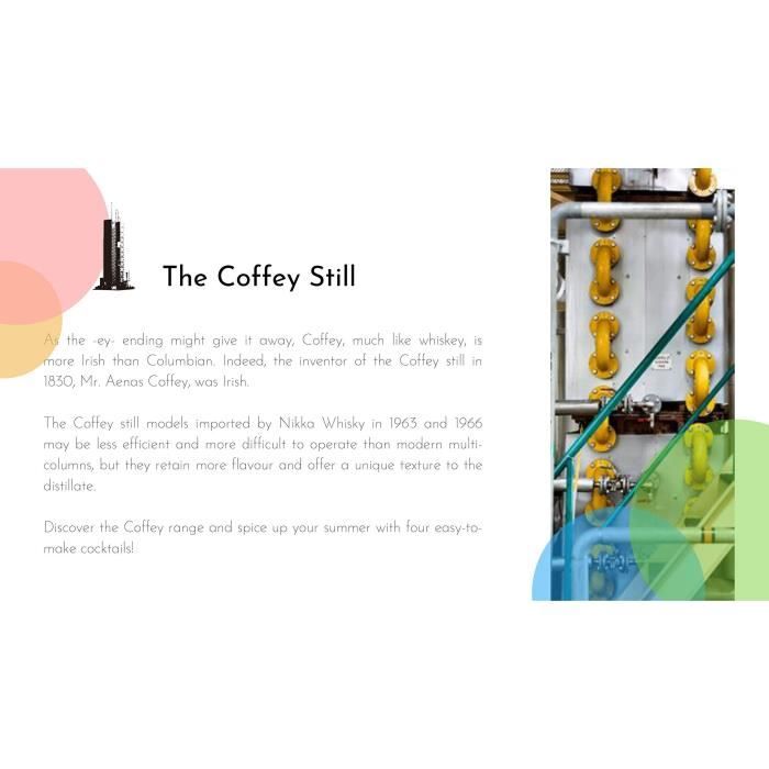 Nikka Coffey Vodka - Vodka de céréales - 40.0% Vol. - 70 cl avec étui