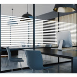 Film Adhésif pour Vitrage - EASY PROTEC - 100 x 90 cm - Store Vénitien