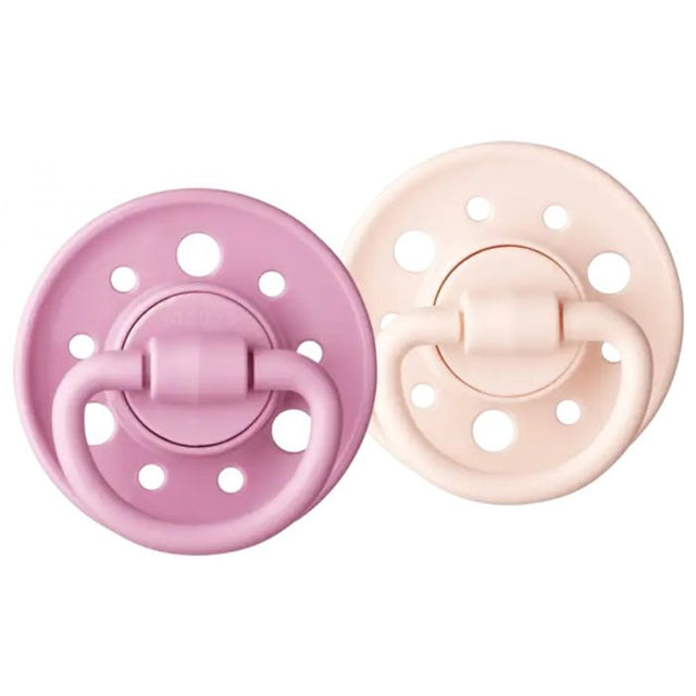 Duo sucettes caoutchouc - DODIE - GAIA - Ronde - 0/6 mois - Jardin Botanique
