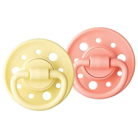 Duo sucettes caoutchouc - DODIE - GAIA - Ronde - 6/36 mois - Sous le soleil