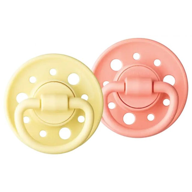 Duo sucettes caoutchouc - DODIE - GAIA - Ronde - 6/36 mois - Sous le soleil