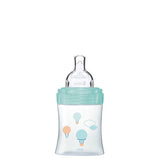 Biberon anti-colique - DODIE - Sensation+ - 150 ml - Tétine plate - 0-6 mois - Débit 1 - Vert