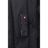 Sac de voyage a compression sous vide SWISS FLY - Pompe a batterie lithium externe - Multipoches - Imperméable - 40 L - Antivol