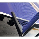 Tennis de table - Table de ping-pong - Pliable - Usage exterieur - 2 raquettes avec housse + 3 balles inclues - Bleu et noir
