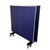 Tennis de table - Table de ping-pong - Pliable - Usage exterieur - 2 raquettes avec housse + 3 balles inclues - Bleu et noir