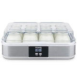 Yaourtiere HKoeNIG - ELY120 - Capacité 12 pots de 160ml - Programmable jusqu'a 15h - 15W
