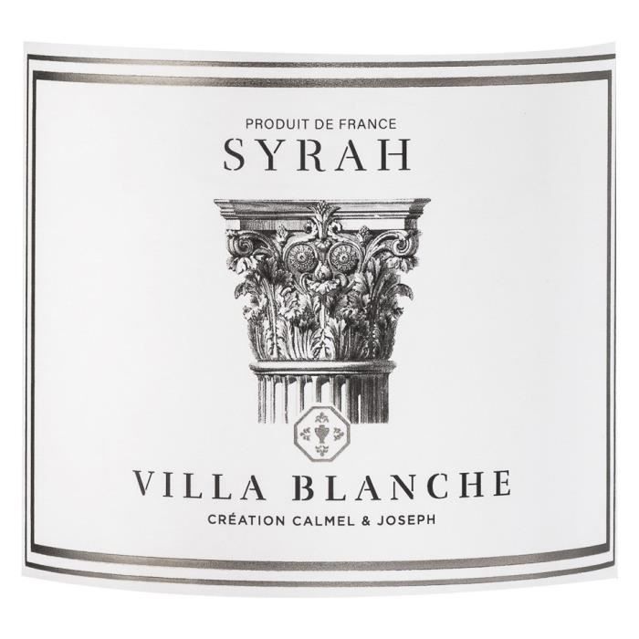 Calmel & Joseph Villa Blanche Syrah 2024 Pays d'Oc - Vin rouge de Languedoc
