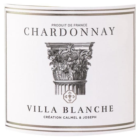 Calmel & Joseph Villa Blanche Chardonnay 2024/2025  Pays d'Oc - Vin blanc de Languedoc
