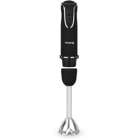 Mixeur plongeant Noir, 850W, Turbo 5 vitesses, H.Koenig