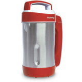 Blender chauffant - H.Koenig - MXC18 - 850 W - 1,1 L - Inox - 2 programmes de cuisson - rouge
