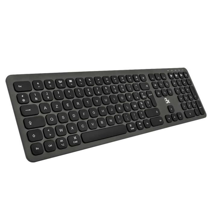 Wireless Keyboard - BLUESTORK - KB Mac - Bluetooth - Mac Compatible - Black