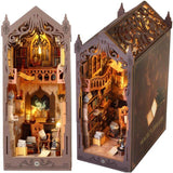 Book Nook - Kit DIY a construire Maquette 3D Serre Livre - Librairie Magique Creanook - 11 x 18 x 26 cm