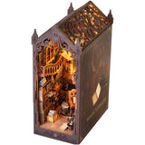 Book Nook - Kit DIY a construire Maquette 3D Serre Livre - Librairie Magique Creanook - 11 x 18 x 26 cm