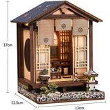 Book Nook - Kit DIY a construire Maquette 3D Serre Livre - Zen house Nookland - 12,5 x 12 x 17 cm