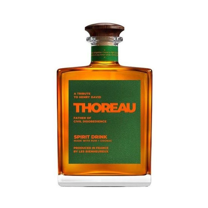 THOREAU - Boisson spiritueuse a base de rhum et de cognac - Origine : France - 40 % alcool  - bouteille 70 cl