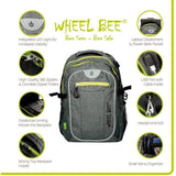 Wheel Bee Revolution Sac a Dos Enfants, 46 cm, 30 liters, Gris - 950022