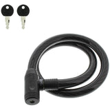 Antivol vélo - BURG WACHTER - 570 120 - Câble acier 25 mm - Gaine PVC - 120 cm