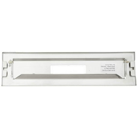 Entrée courrier pour porte BURG WACHTER - Encastrable - Inox