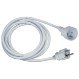 Rallonge électrique - GAO - 16A - Câble 10m - Blanc - Robuste - Flexible
