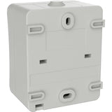 Interrupteur va-et-vient - Aquatop - IP54 - Gris - Intérieur - Plastique haute résistance