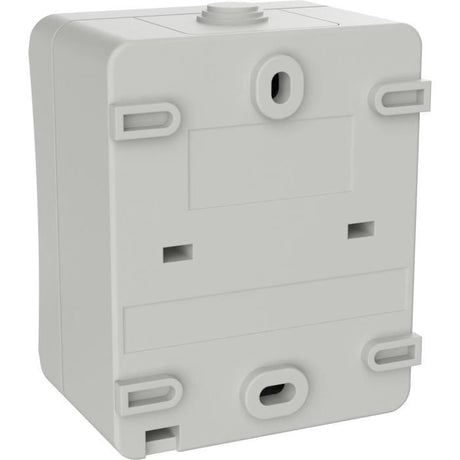 Interrupteur va-et-vient - Aquatop - IP54 - Gris - Intérieur - Plastique haute résistance