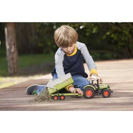 Tracteur avec remorque CLAAS - DICKIE TOYS - 57cm - roues libres