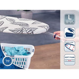 Housse table a repasser Leifheit Perfect Steam L 71615, housse perméable pour centrale vapeur, pour planche a repasser max. 140x45cm