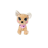 Simba - Peluche interactive - Chi Chi Love Baby Boo - 30 cm - Jouet interactif - Marron et rose - Mixte - 3 ans+