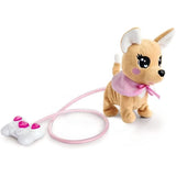 Peluche Chihuahua Chi Chi Love Loomy - 20 cm - Peluche filoguidÈe - Piles incluses