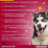 Advantix Chien Solution Antiparasitaire Grande Race 25 a 40kg 4 pipettes